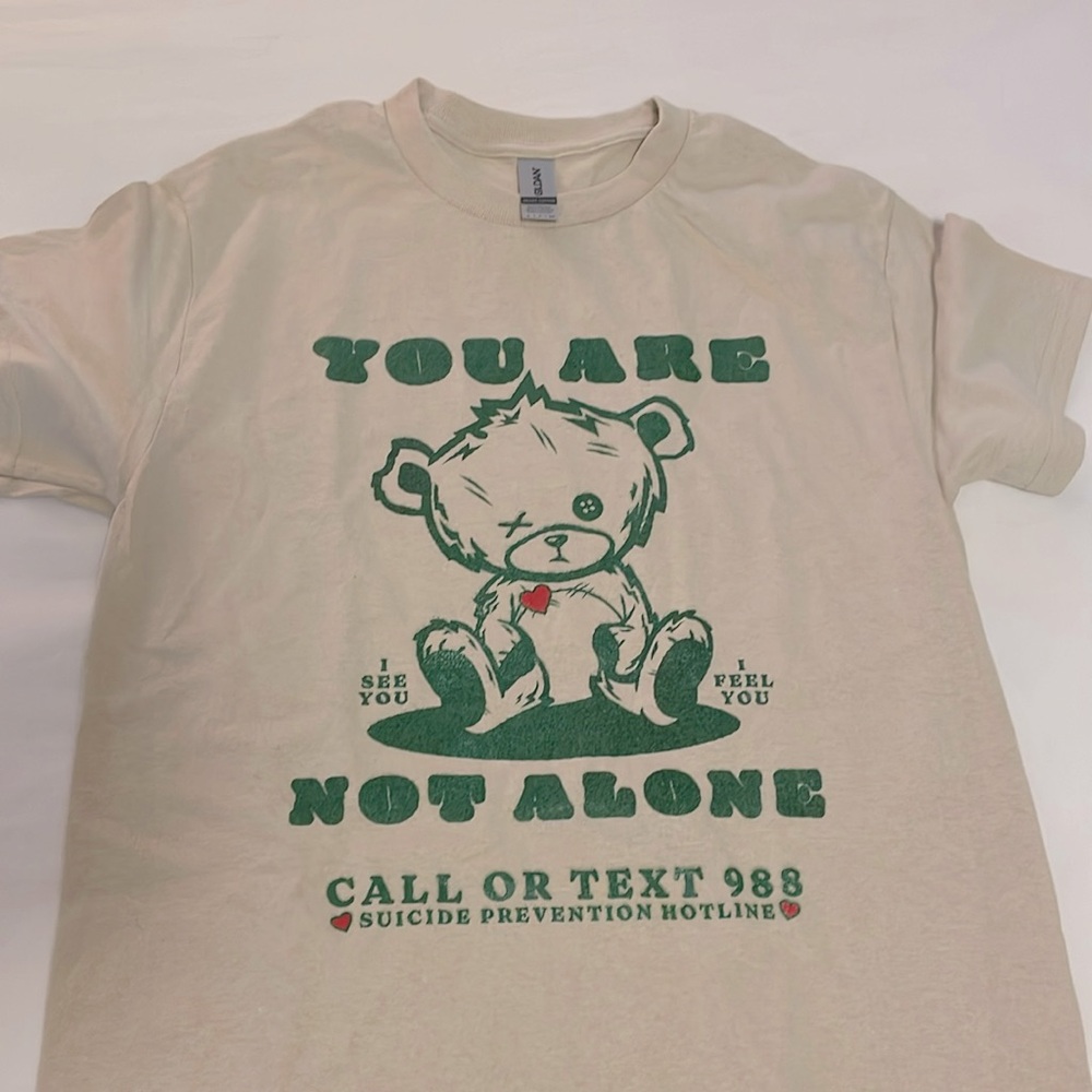 Suicide Awareness T Shirt! Perfect for Mental Health Pros!